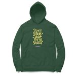 Quoted Hooded Sweatshirt with Kangaroo Pockets - Its Clover