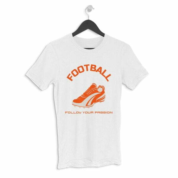 Football Lover Men's Round Neck Half Sleeve T-shirt - Its Clover