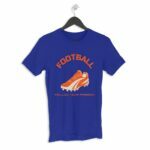 Football Lover Men's Round Neck Half Sleeve T-shirt - Its Clover