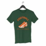 Football Lover Men's Round Neck Half Sleeve T-shirt - Its Clover