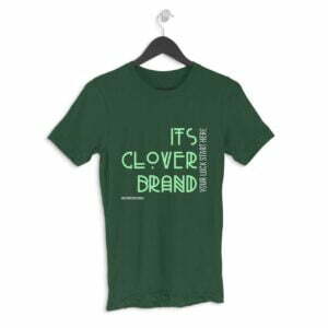 itsClover official Men's Round Neck Half Sleeve T-shirt - Its Clover