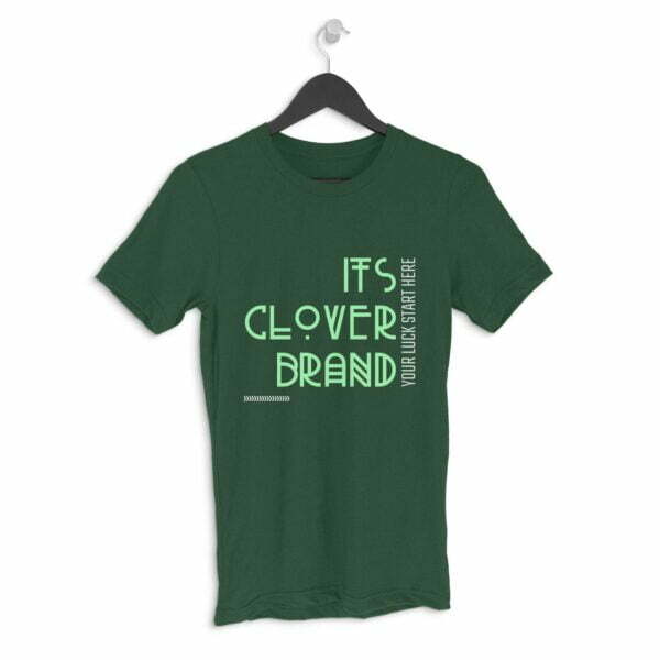 itsClover official Men's Round Neck Half Sleeve T-shirt - Its Clover