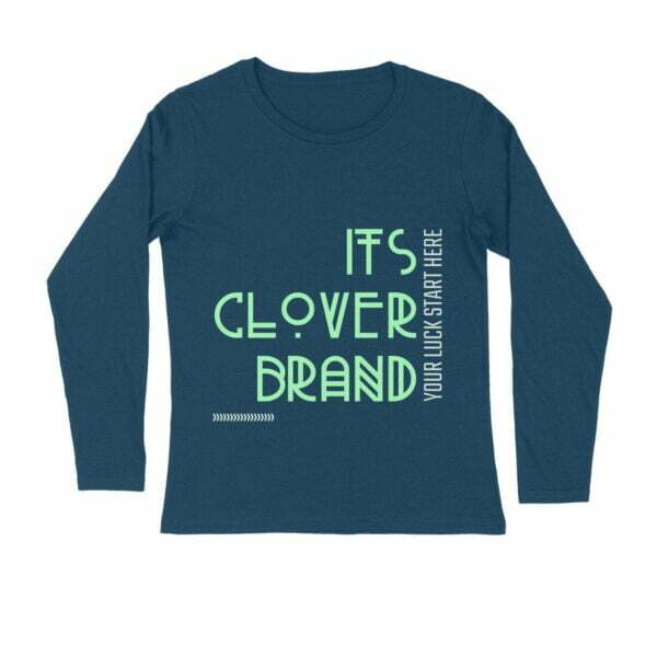 itsClover official Men's Round Neck Full Sleeve T-shirt - Its Clover