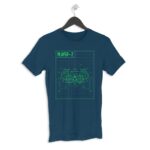 Gamer 2 Men's Round Neck Half Sleeve T-shirt - Its Clover