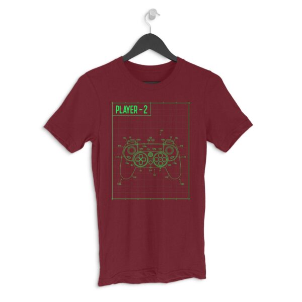 Gamer 2 Men's Round Neck Half Sleeve T-shirt - Its Clover