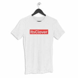 itsClover official Men's Round Neck Half Sleeve T-shirt - Its Clover