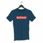 itsClover official Men's Round Neck Half Sleeve T-shirt - Its Clover