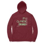 itsCloverBrand official Hooded Sweatshirt with Kangaroo Pockets - Its Clover