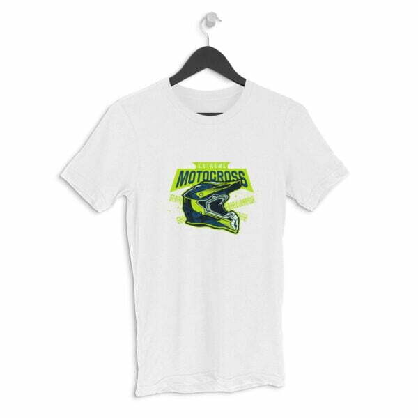 MotoCross Men's Round Neck Half Sleeve T-shirt - Its Clover