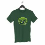 MotoCross Men's Round Neck Half Sleeve T-shirt - Its Clover