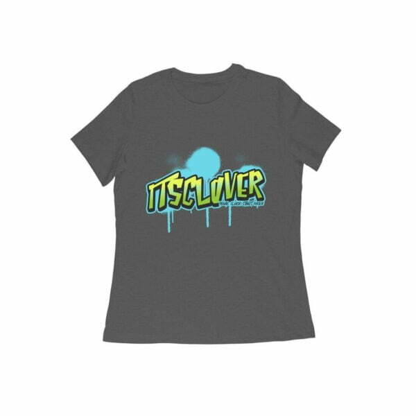 Clover official Style Women's Round Neck T-shirt - Its Clover