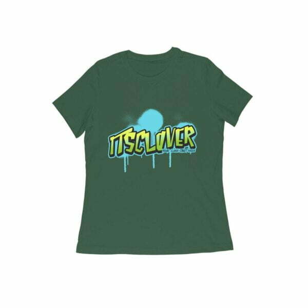 Clover official Style Women's Round Neck T-shirt - Its Clover