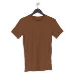 ItsClover Dark Plain Men's Round Neck Half Sleeve T-shirt - Its Clover