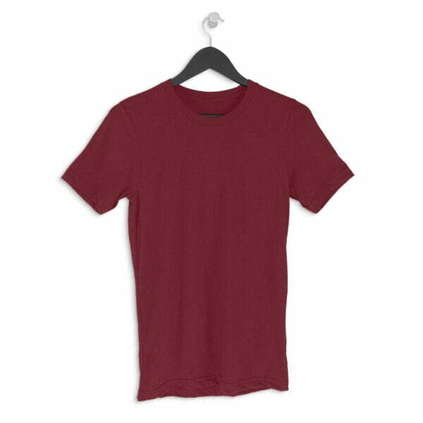ItsClover Dark Plain Men's Round Neck Half Sleeve T-shirt - Its Clover