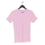 Itsclover Light Plain Men's Round Neck Half Sleeve T-shirt - Its Clover
