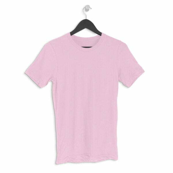 Itsclover Light Plain Men's Round Neck Half Sleeve T-shirt - Its Clover