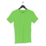 Itsclover Light Plain Men's Round Neck Half Sleeve T-shirt - Its Clover