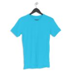 Itsclover Light Plain Men's Round Neck Half Sleeve T-shirt - Its Clover