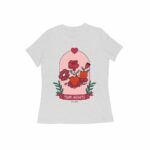 Two Hearts Women's Round Neck T-shirt - Its Clover