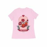 Two Hearts Women's Round Neck T-shirt - Its Clover