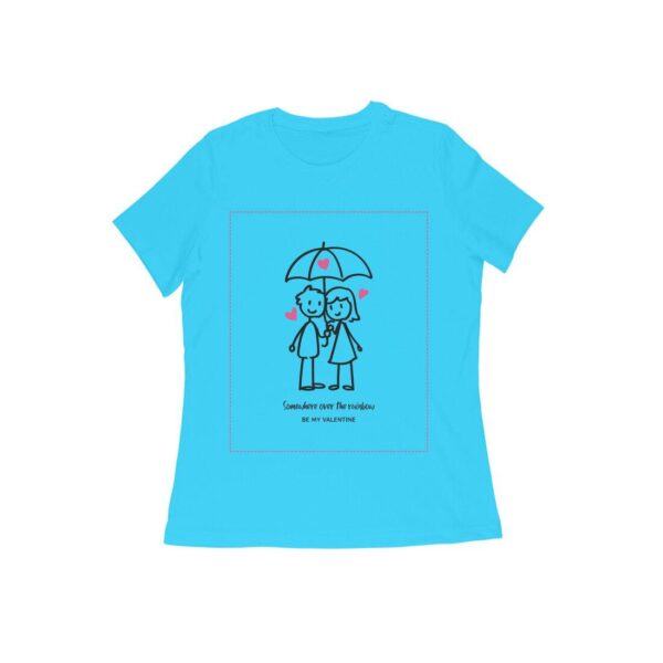 Valentine Women's Round Neck T-shirt - Its Clover