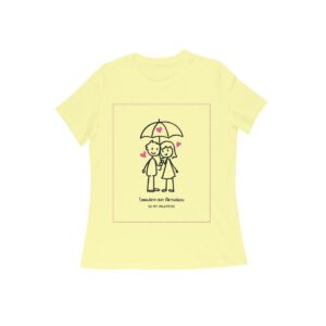 Valentine Women's Round Neck T-shirt - Its Clover