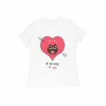Love Owl Women's Round Neck T-shirt - Its Clover