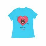 Love Owl Women's Round Neck T-shirt - Its Clover
