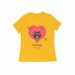 Love Owl Women's Round Neck T-shirt - Its Clover