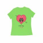 Love Owl Women's Round Neck T-shirt - Its Clover