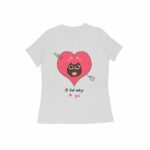 Love Owl Women's Round Neck T-shirt - Its Clover