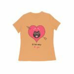 Love Owl Women's Round Neck T-shirt - Its Clover