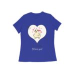 Love Duck Women's Round Neck T-shirt - Its Clover
