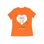 Love Duck Women's Round Neck T-shirt - Its Clover