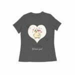 Love Duck Women's Round Neck T-shirt - Its Clover