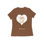 Love Duck Women's Round Neck T-shirt - Its Clover