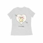 Love Duck Women's Round Neck T-shirt - Its Clover