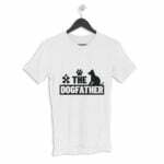 Dog Father Men's Round Neck Half Sleeve T-shirt - Its Clover