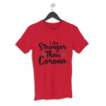 Covid Men's Round Neck Half Sleeve T-shirt - Its Clover