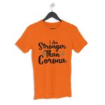 Covid Men's Round Neck Half Sleeve T-shirt - Its Clover