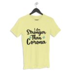 Covid Men's Round Neck Half Sleeve T-shirt - Its Clover