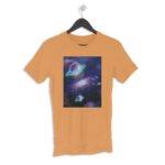 Space Men's Round Neck Half Sleeve T-shirt - Its Clover