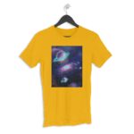 Space Men's Round Neck Half Sleeve T-shirt - Its Clover