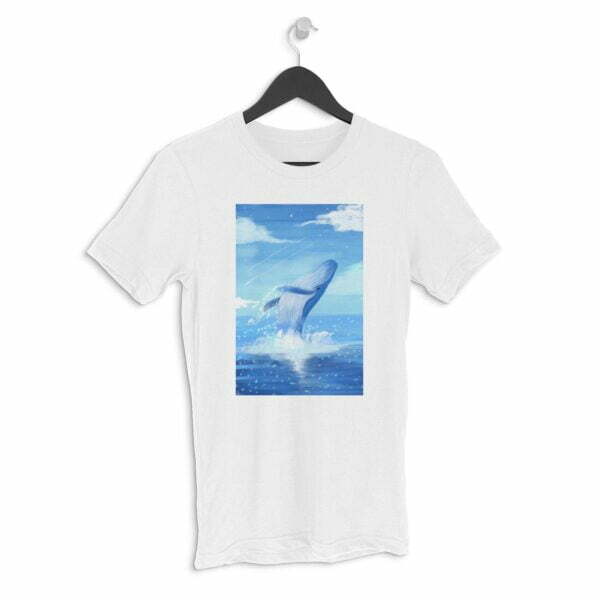 Shark Men's Round Neck Half Sleeve T-shirt - Its Clover
