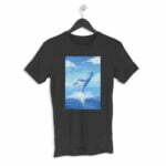 Shark Men's Round Neck Half Sleeve T-shirt - Its Clover