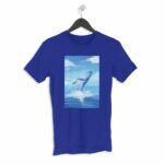 Shark Men's Round Neck Half Sleeve T-shirt - Its Clover