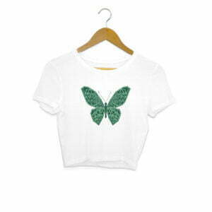 Butterfly Women's Crop Top
