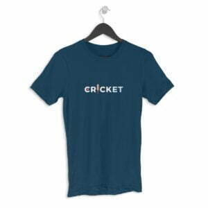 Cricket Lover Men's Round Neck Half Sleeve T-shirt