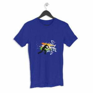 Indian Cricket Men's Round Neck Half Sleeve T-shirt