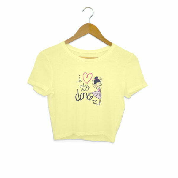 Love To Dance Women's Crop Top